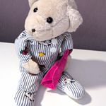 Petite Monde Designs Little Snoozems PA-7151 HK mini teddy bear + blanket 1996