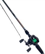Daiwa D-Baitcast Combo - 8ft / 20-60g / 200 LHW Reel - Loaded with X4 Braid