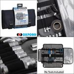 Oxford Toolstash Motorcycle Tool Kit Bag Compact Portable Workshop 34 Slot