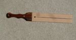 LEATHER TAWSE "KILLER-2 - 19" x 2½" (approx 8mm thick) with hardwood handle