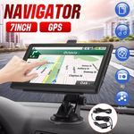 7" Truck Sat Nav HGV Lorry LGV 2025 UPDATED UK Europe Maps POIs Keyfuels Laybys