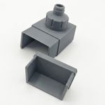 Greenhouse Guttering End Cap with Hose Connector and End Cap BUNDLE