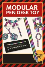 NEW Fidget Pen Crush metric Stress Relief Multifunctional Christmas Gift UK