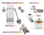 Tea Infuser Mr Little Man Fred Heart Shaped Tisane Pot Herb Leaf Strainer Filter