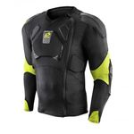 EVS Adult MX/MTB Body Armour - Ballistic Pro Armour Jacket - Black/Yellow