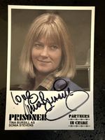 Prisoner Cell Block H Signed Tina Bursill Fan Card