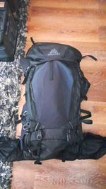 Gregory Baltoro  65L Black Hiking Backpack Medium w/ Rain Cover Hydration