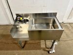 "EAGLE" NSF S.STEEL  UNDER COUNTER BAR  BLENDER STATION WITH SINK AND OUTLETS