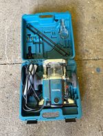 Makita RP1801 Corded Plunge Router 240V 1650W Carry Case & Accessories