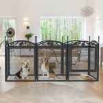 BingoPaw XL Dog Whelping Pen Puppy Fertility Fence Indoor Outdoor with Floor Mat