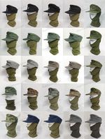 Tactical German Mountain Cap M43 Field Cap  Woolen Summer Cotton Casual Hat