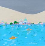 "Ciao, Venezia!" - acrylic painting on canvas by original artist