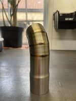 EXHAUST TIP HANDMADE PIE CUT STAINLESS STEEL 304 CUSTOM TIP 2in