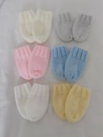  NEW HAND KNITTED BABY MITTENS
