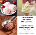 🍧 1KG Bag Soft Ice Cream Maker Powder Scoop Machine Instant Ready Mix (GF) (V)