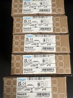 Hager Klik P64ax/R 4-Pin Plug 6A Red Emergency Lighting Plug Pack of 10
