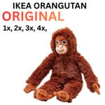 ORIGINAL IKEA DJUNGELSKOG Mini Orangutan Plush Monkey 20cm Cuddly Soft Toys UK