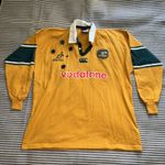 Vintage 2000s Australia Wallabies Rugby Shirt 3XL Canterbury Long Sleeve Jersey