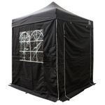 All Seasons Gazebos 2x2m Waterproof Pop Up Gazebo with 4 Premium Side Walls.