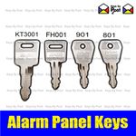 Kentec Fire Alarm Isolation Panel Switch Key, KT3001 - FH001 - 801 - 901 Lorlin