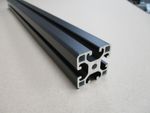 4040 Aluminium Profile Item Compatible with a 8mm T-slot Black Anodised