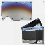 Ridge Wallet | Burnt Titanium Cash Strap | RRP£125 | BRAND NEW SEALED Premium