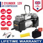 Van 4x4 SUV Bus Heavy Duty 150psi 12v Hi Speed Air Compressor Tire Inflator Pump