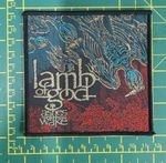 Lamb Of God Ashes Of The Wake Sew On Woven Patch Officially Licensed Patch