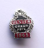 1965 ULSTER GRAND PRIX UGP BADGE