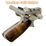 10-60mm Adjustable Leather Belt Cutter Handmade Leathercraft Strip Cutting Tool