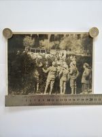 WW1 British Forces In Italy Press Photograph British Soldiers&Italian Villagers