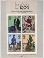 GB 1979 Rowland Hill sheet London 1980 SG MS 1099 MNH mint *combined postage*