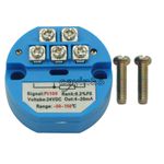 RTD PT100 Temperature Sensors Transmitter 0 to 200° DC 24V 4-20mA