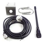 New VHF Marine Antenna 156-163Mhz Rubber Mast Aerial with 5M RG-58 Cable for4232