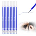 100pcs Blue High Temperature Disappearing Pen Refill Heat Erasable Marker