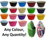 High Quality Coloured Muffin Paper Cupcake Cases Baking Cup Cake Case - Any Qty