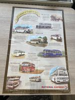 Vintage Postage National Express A Century Experience 1980 By Viewlinder