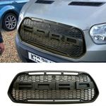 Raptor Style Front Grille for Ford Transit MK8 2014-2019 Matte Black ABS Letters