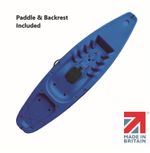 Riber Photon One Man Sit On Top Standard Kayak Ideal for beginners Deep Blue 
