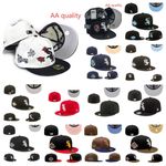 Adult Chicago White Sox Side Logo Baseball Cap 59FIFTY Fitted Hats Flat edge hat