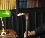 Handmade Gentleman Cane, Classic Wooden Walking Stick Gift, Derby Walking Cane