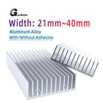 Aluminum Heatsink For LED Chip Heat Sink Cooler Radiator With/Without Adhesive