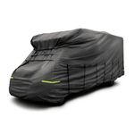 9423 Motorhome Full Cover Dark Grey 6m-6.5m 653cm x 235cm x 270.5cm By Maypole