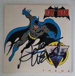 Batman 60s TV Show Theme - Signed By Adam West