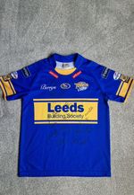SIGNED!! 2010 Leeds Rhinos Rugby Super League Mens Jersey Home ISC