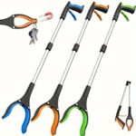Heavy Duty Grabber Tool Pick Up Stick Hand Grip Reacher Trash Litter Picker