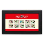 Monopoly Framed Set of Stamps from Royal Mail