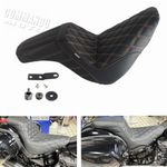 Comfortable Gel Pad 2-Up Seat For Harley Low Rider S FXLRS FXLRST FLSB 2018-2025