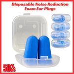 3M 1100 Orange Disposable Noise Reduction Foam Ear Plugs, SNR 35db