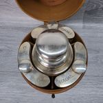 James Dixon & Sons Fortnum & Mason Traveling Cocktail Set Boxed Antique Rare